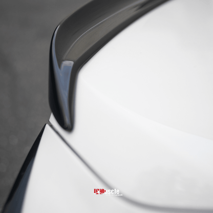 JDMuscle [22-26 WRX] STI Style Duck Bill Spoiler-Paint Matched/Gloss Black - Graveyard Performance