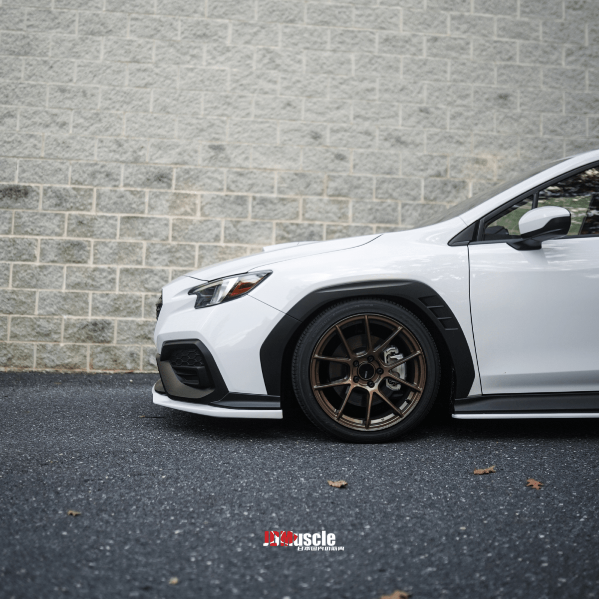 JDMuscle [22-26 WRX] STI Style Side Skirts-Paint Matched/Gloss Black - Graveyard Performance