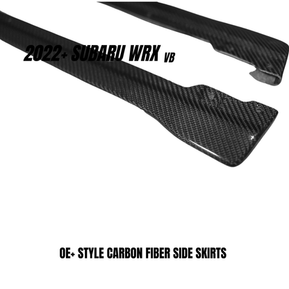 JDMuscle [22-26 WRX] Tanso Carbon Fiber Aero Combo OE+ Style - Graveyard Performance