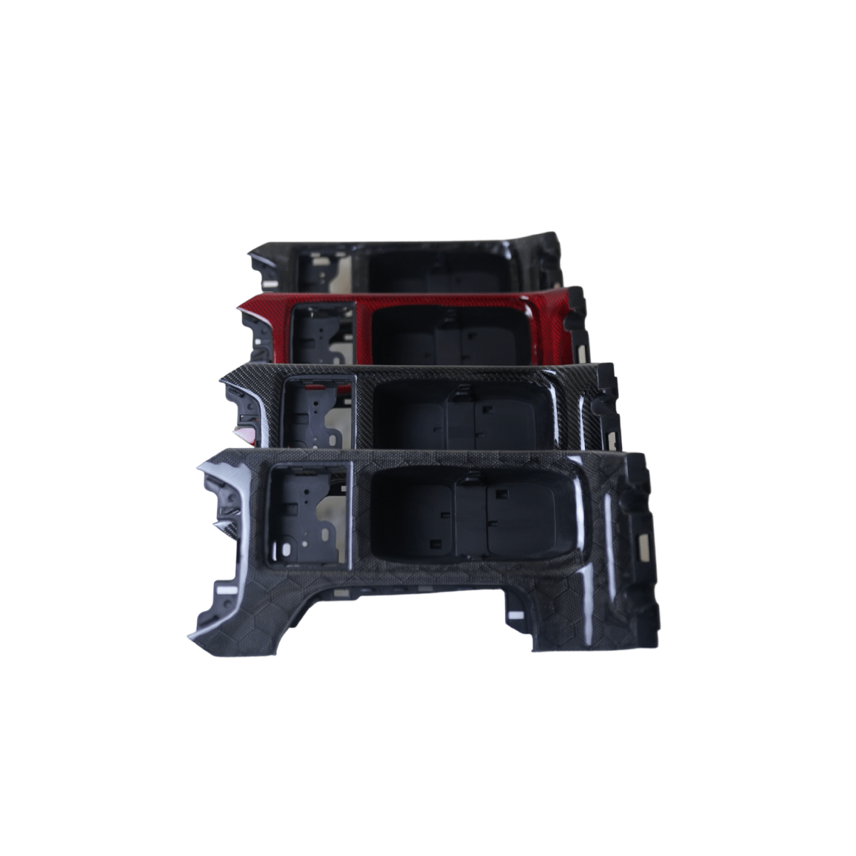 JDMuscle [22-26 WRX] Tanso Carbon Fiber Cup Holder Replacement | 2x2/honeycomb/forged - Graveyard Performance