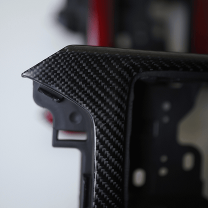 JDMuscle [22-26 WRX] Tanso Carbon Fiber Cup Holder Replacement | 2x2/honeycomb/forged - Graveyard Performance
