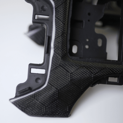 JDMuscle [22-26 WRX] Tanso Carbon Fiber Cup Holder Replacement | 2x2/honeycomb/forged - Graveyard Performance