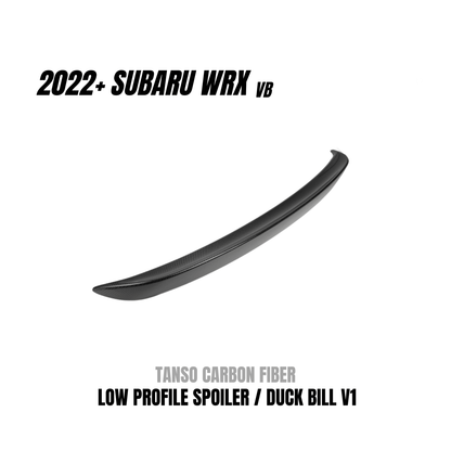 JDMuscle [22-26 WRX] Tanso Carbon Fiber Duck Bill V1 - Graveyard Performance
