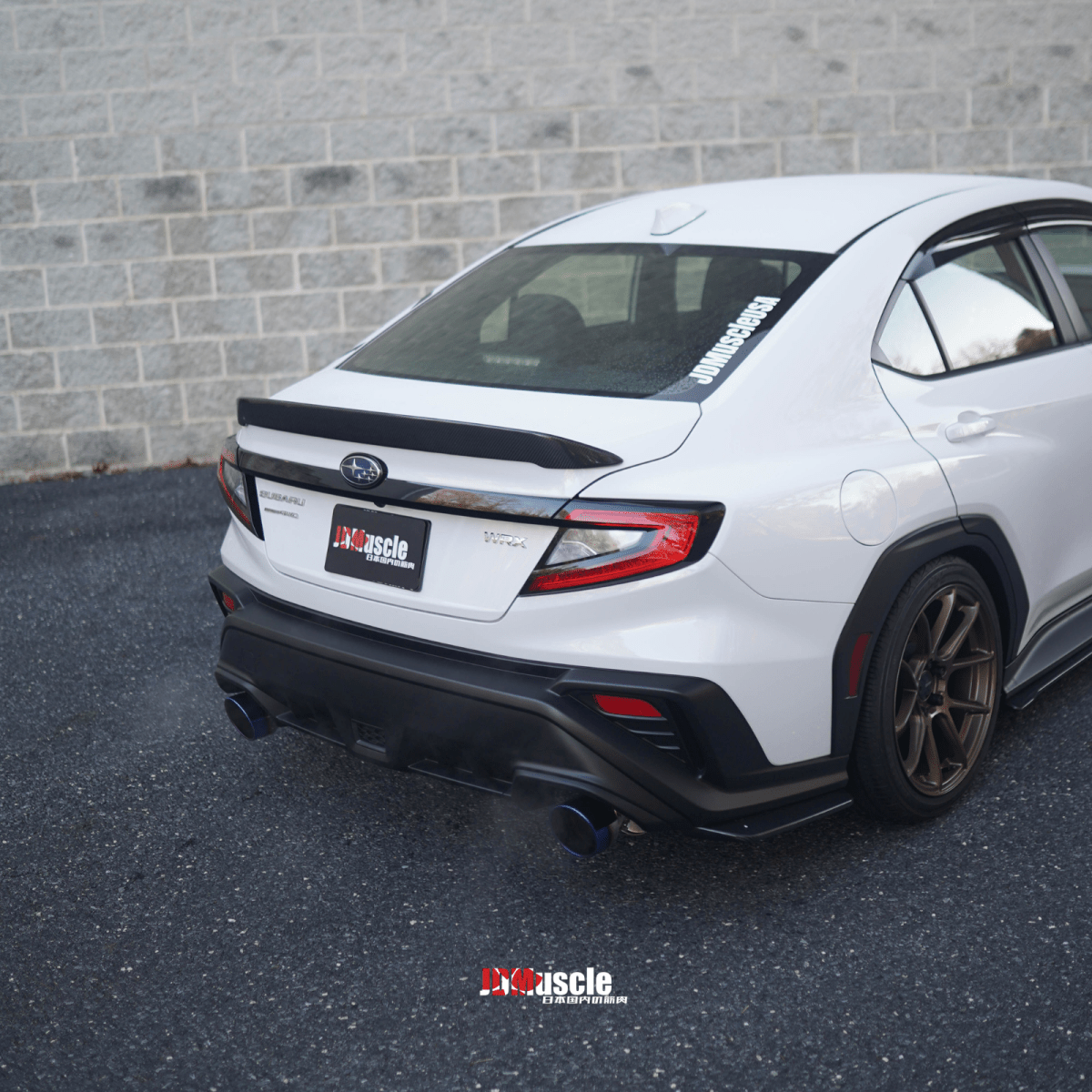JDMuscle [22-26 WRX] Tanso Carbon Fiber Duck Bill V1 - Graveyard Performance