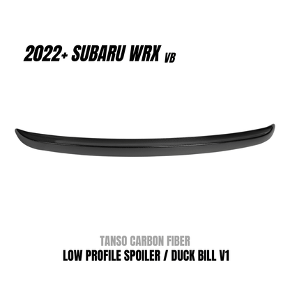 JDMuscle [22-26 WRX] Tanso Carbon Fiber Duck Bill V1 - Graveyard Performance