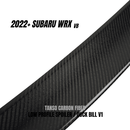 JDMuscle [22-26 WRX] Tanso Carbon Fiber Duck Bill V1 - Graveyard Performance