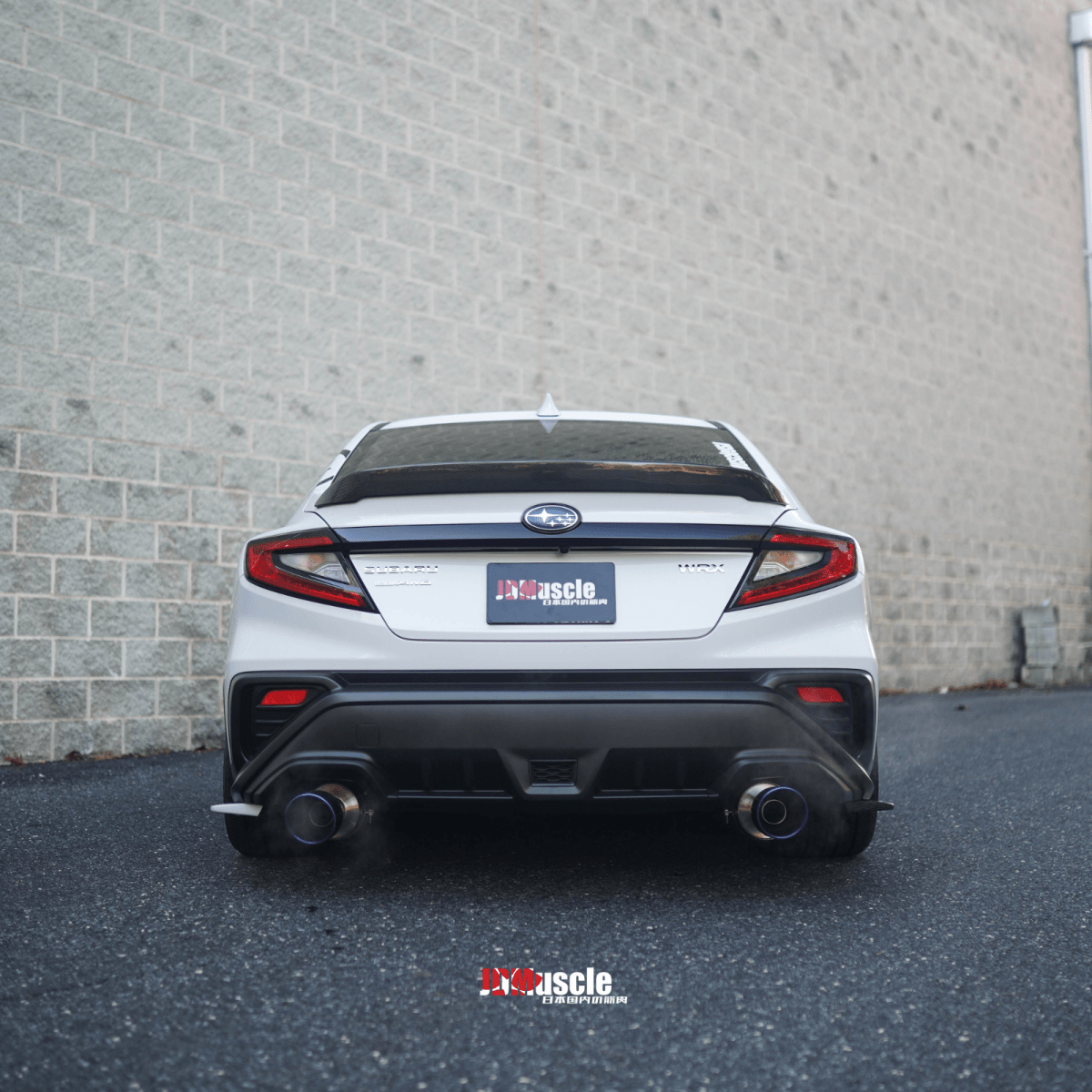 JDMuscle [22-26 WRX] Tanso Carbon Fiber Duck Bill V1 - Graveyard Performance