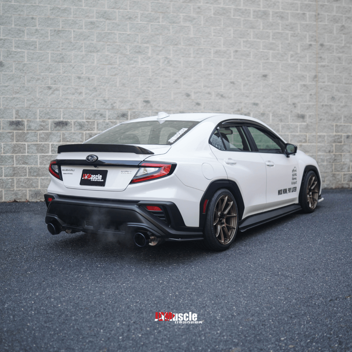 JDMuscle [22-26 WRX] Tanso Carbon Fiber Duck Bill V1 - Graveyard Performance
