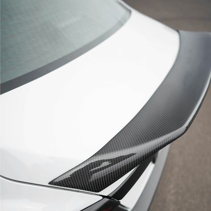 JDMuscle [22-26 WRX] Tanso Carbon Fiber Duck Bill V2 - Graveyard Performance