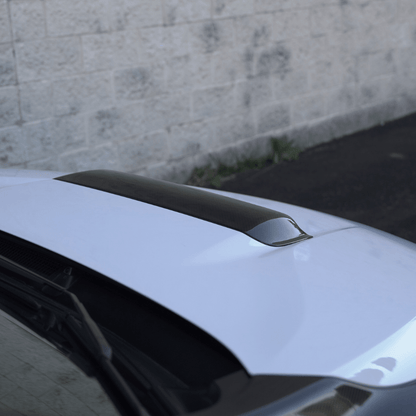 JDMuscle [22-26 WRX] Tanso Carbon Fiber GC8 Style Hood Scoop - Graveyard Performance
