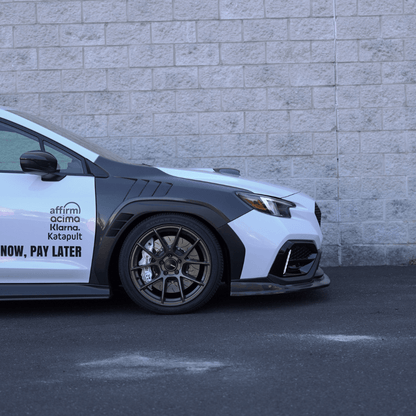 JDMuscle [22-26 WRX] Tanso Carbon Fiber GC8 Style Hood Scoop - Graveyard Performance