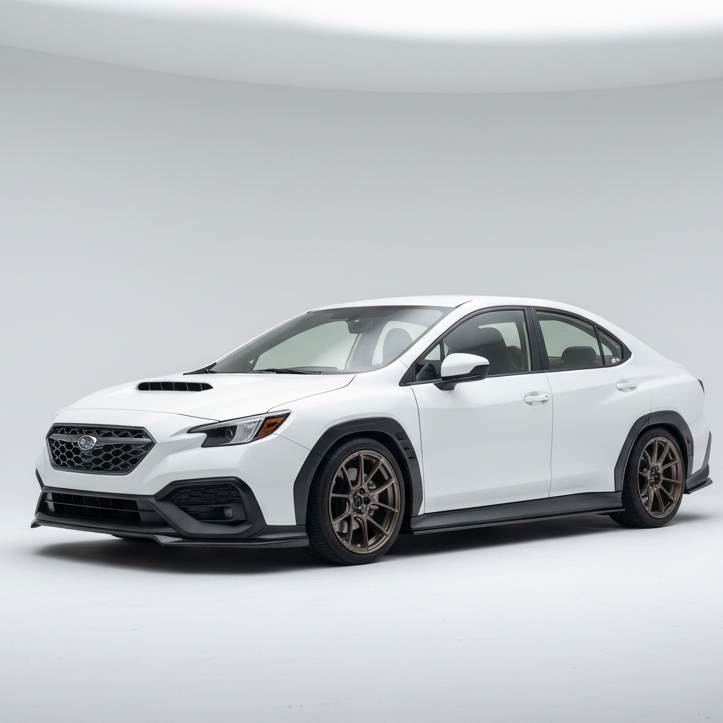 JDMuscle [22-26 WRX] Spec STI Carbon Fiber Side Skirts - Graveyard Performance