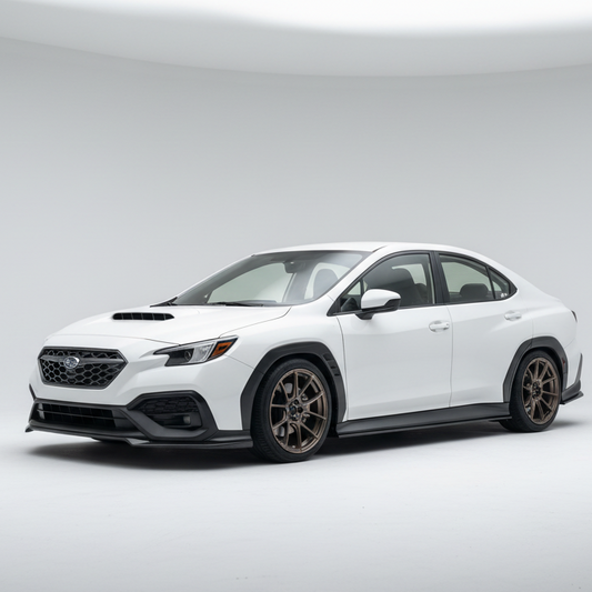 JDMuscle [22-26 WRX] Spec STI Carbon Fiber Side Skirts - Graveyard Performance