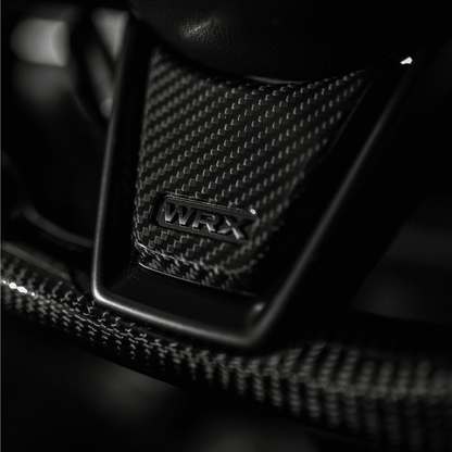 JDMuscle [22-26 WRX] Tanso Carbon Fiber Steering Wheel Lower Trim Cover | JDM-WRX22-527 - Graveyard Performance