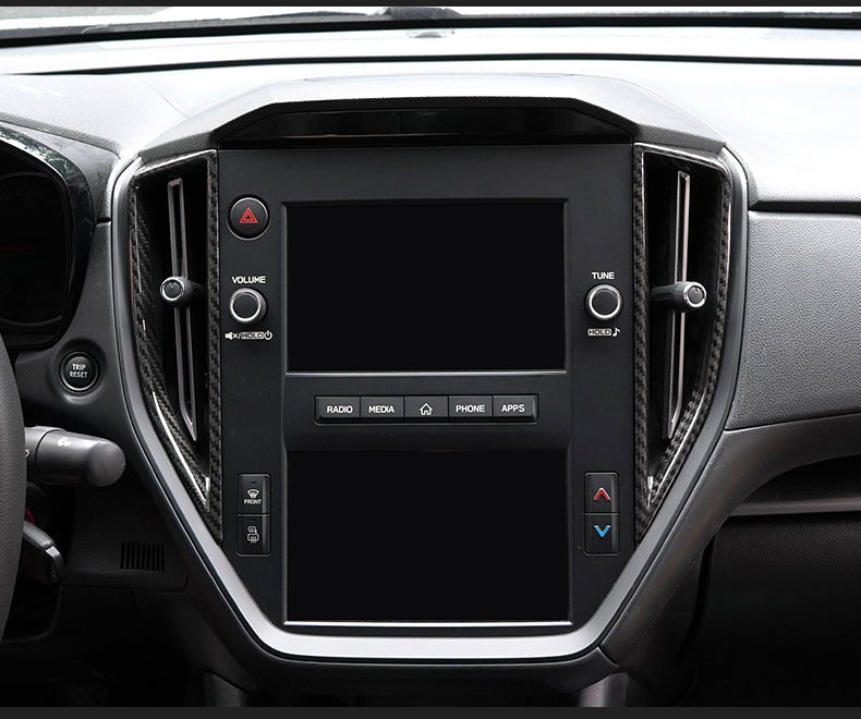 JDMuscle [22-26 WRX] Tanso Pre-preg Carbon Fiber AC Vents Covers 6 PCs - Graveyard Performance