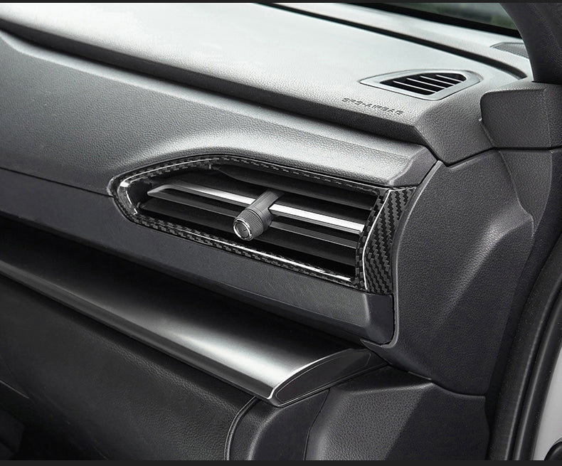 JDMuscle [22-26 WRX] Tanso Pre-preg Carbon Fiber AC Vents Covers 6 PCs - Graveyard Performance