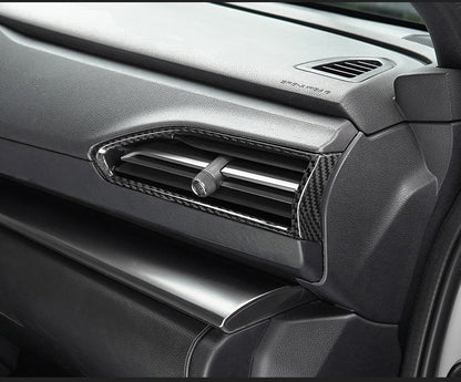 JDMuscle [22-26 WRX] Tanso Pre-preg Carbon Fiber AC Vents Covers 6 PCs - Graveyard Performance