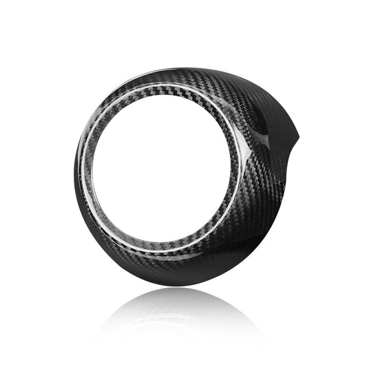 JDMuscle [22-26 WRX] Tanso Pre-preg Carbon Fiber Air Bag Surround Cover - Graveyard Performance