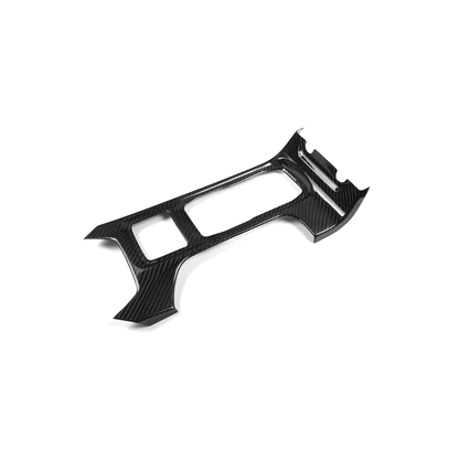 JDMuscle [22-26 WRX] Tanso Pre-preg Carbon Fiber Cup Holder Trim Cover - Graveyard Performance