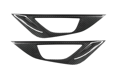 JDMuscle [22-26 WRX] Tanso Pre-preg Carbon Fiber Door Panel Covers - 4 PC - Graveyard Performance