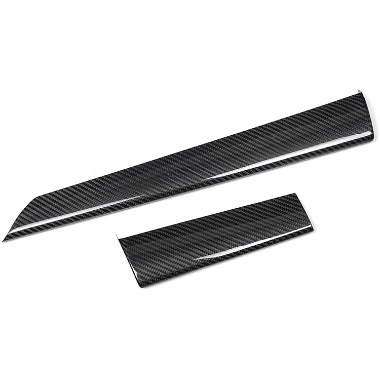 JDMuscle [22-26 WRX] Tanso Pre-preg Carbon Fiber Driver & Passenger Dash Trim Covers 2 PC | JDM-WRX22-530+531 - Graveyard Performance