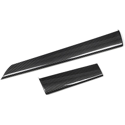 JDMuscle [22-26 WRX] Tanso Pre-preg Carbon Fiber Driver & Passenger Dash Trim Covers 2 PC | JDM-WRX22-530+531 - Graveyard Performance
