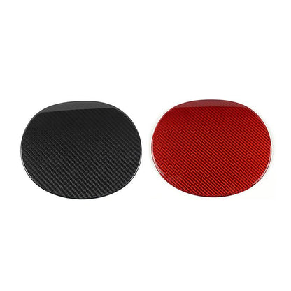 JDMuscle [22-26 WRX] Tanso Pre-preg Carbon Fiber Fuel Door Cover - Graveyard Performance