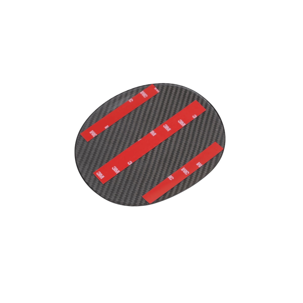 JDMuscle [22-26 WRX] Tanso Pre-preg Carbon Fiber Fuel Door Cover - Graveyard Performance