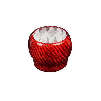 JDMuscle [22-26 WRX] Tanso Pre-preg Carbon Fiber Shift Knob Surround Cover - Graveyard Performance