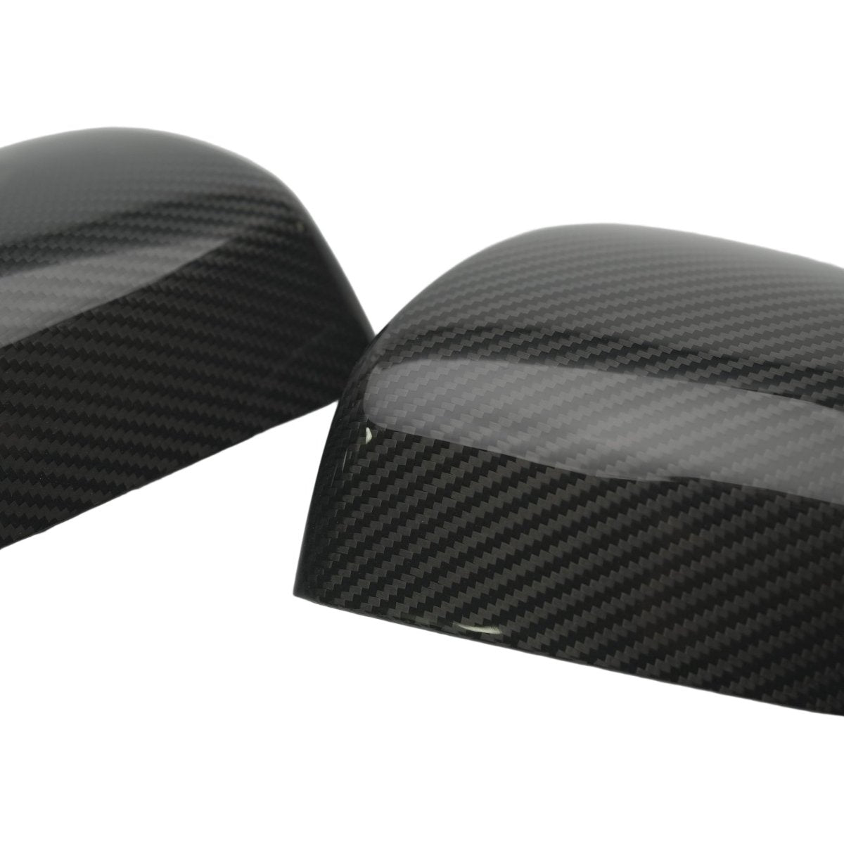 JDMuscle [22-26 WRX]  Pre-preg Carbon Fiber Side Mirror Replacements w/ Gloss Finish - Graveyard Performance