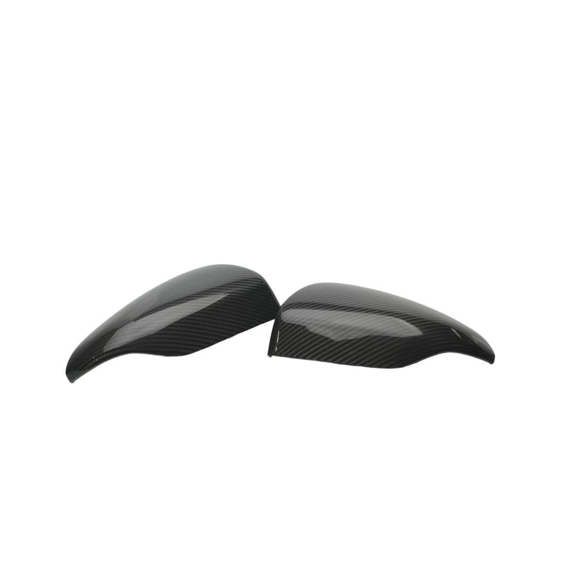 JDMuscle [22-26 WRX]  Pre-preg Carbon Fiber Side Mirror Replacements w/ Gloss Finish - Graveyard Performance