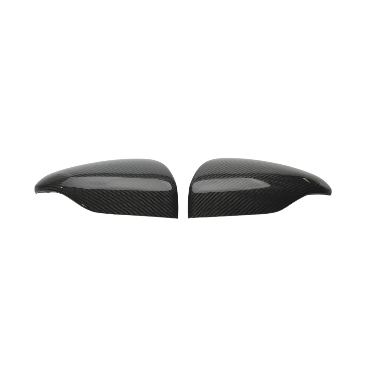 JDMuscle [22-26 WRX] Tanso Pre-preg Carbon Fiber Side Mirror Replacements w/ Gloss Finish - Graveyard Performance