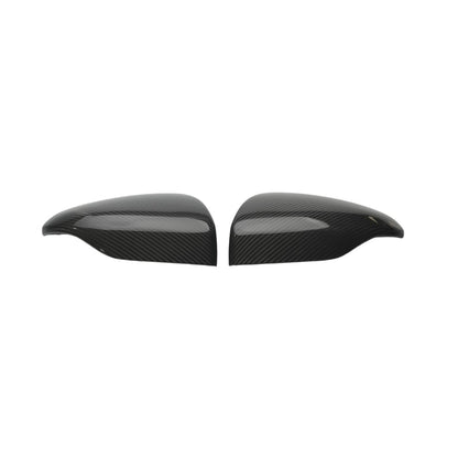 JDMuscle [22-26 WRX] Tanso Pre-preg Carbon Fiber Side Mirror Replacements w/ Gloss Finish - Graveyard Performance