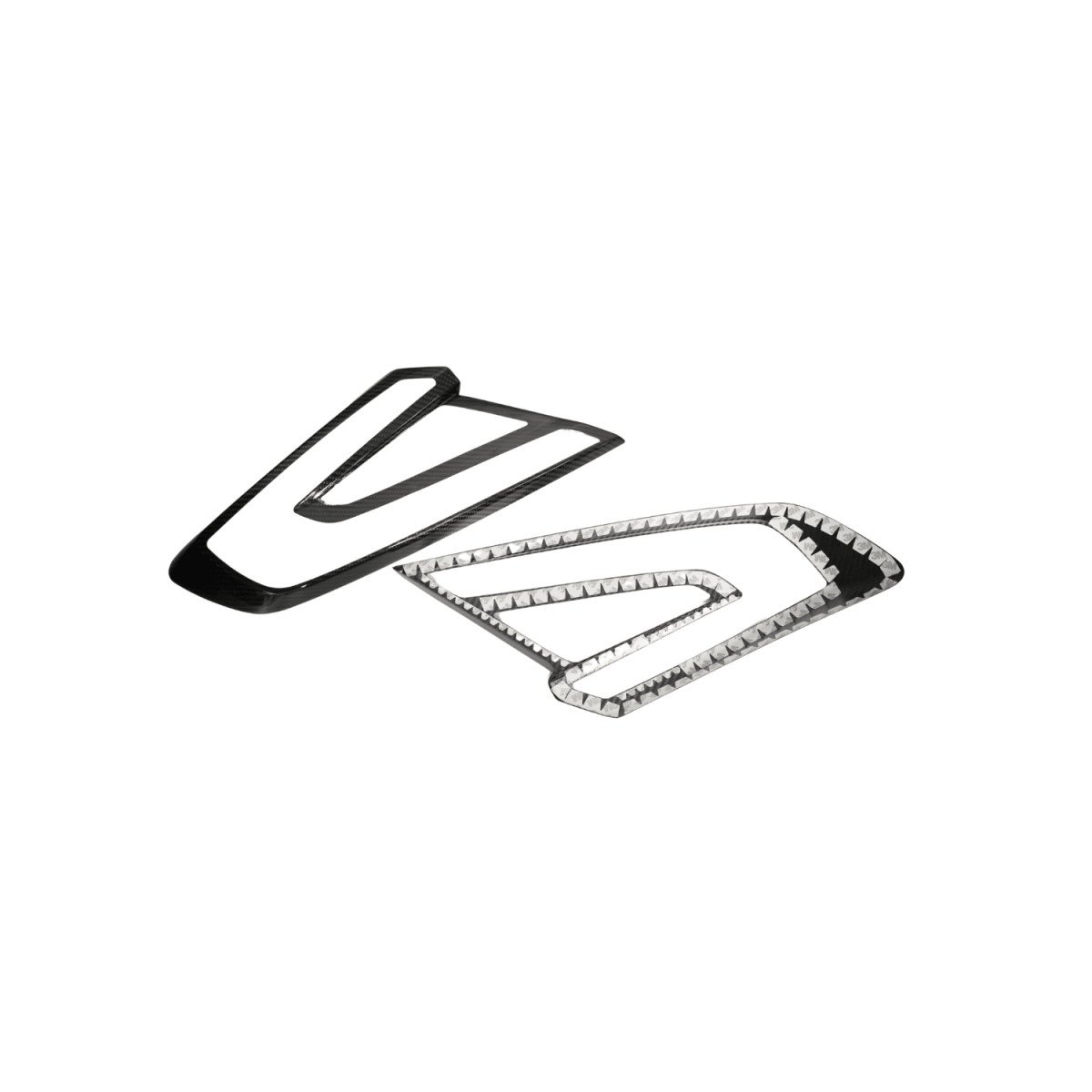 JDMuscle [22-26 WRX] Tanso Pre-preg Carbon Fiber Tail Light Covers - Graveyard Performance