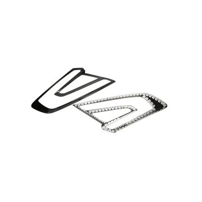 JDMuscle [22-26 WRX] Tanso Pre-preg Carbon Fiber Tail Light Covers - Graveyard Performance