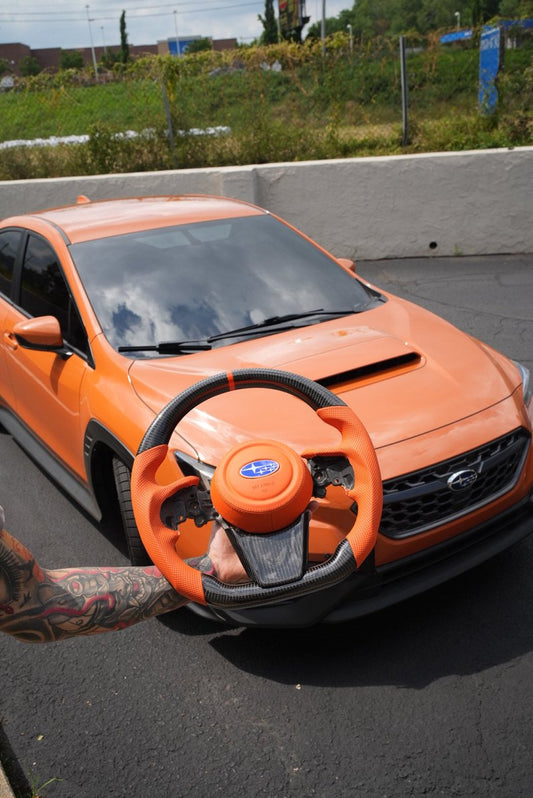 JDMuscle [22-26 WRX] Ultimate Series Steering Wheel compatible w/ MT & CVT - Graveyard Performance