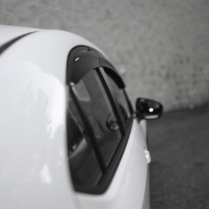 JDMuscle [22-26 WRX] V1 Rain Guards / Window Visors-Acrylic/Carbon Fiber - Graveyard Performance