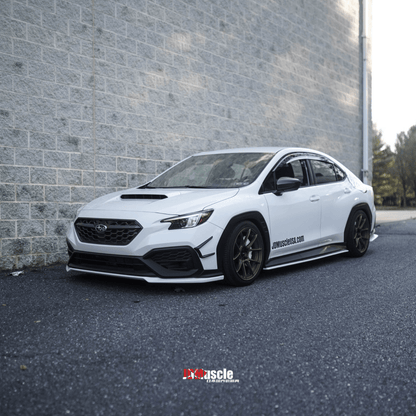 JDMuscle [22-26 WRX] V1 Rain Guards / Window Visors-Paint Matched - Graveyard Performance