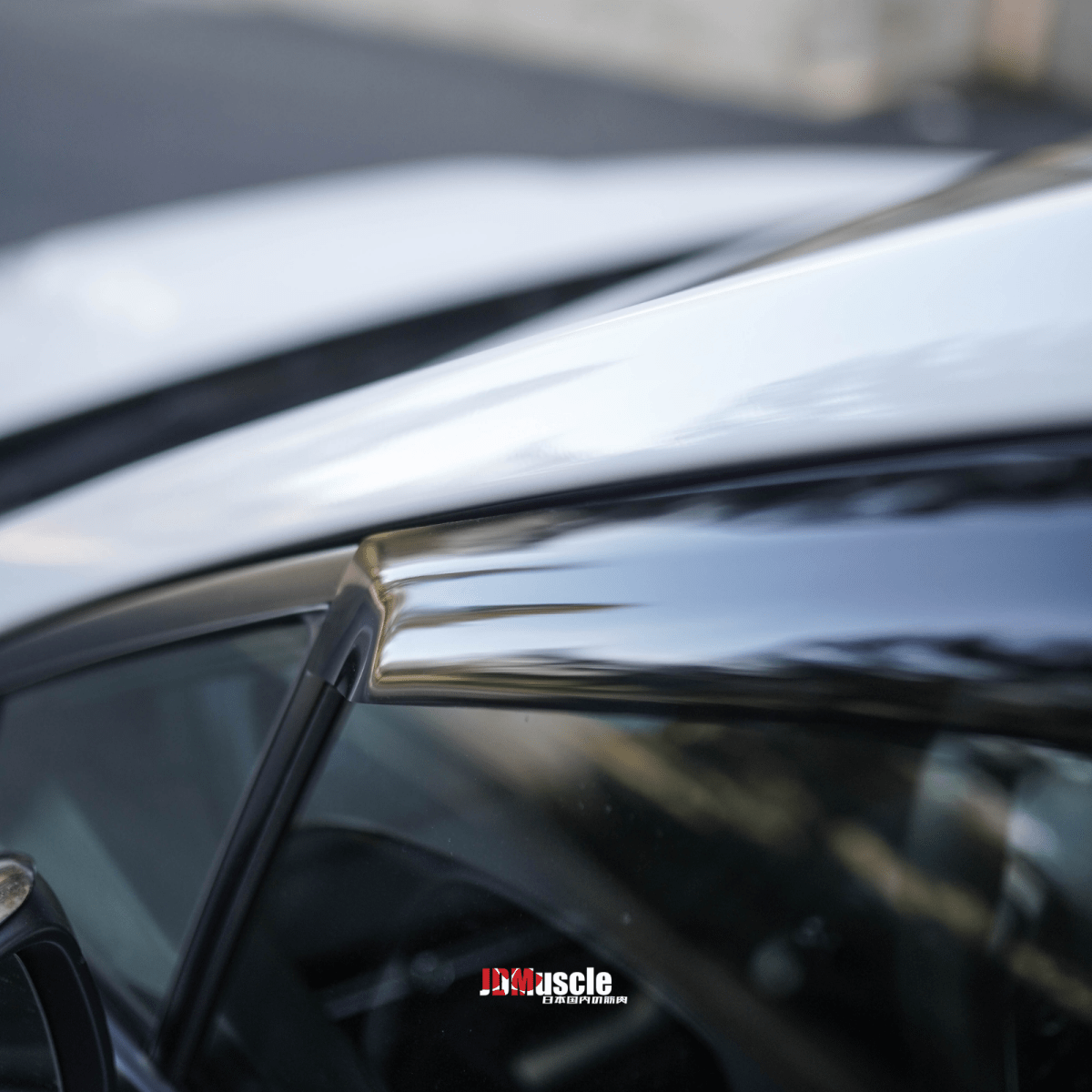 JDMuscle [22-26 WRX] V2 Rain Guards / Window Visors - Graveyard Performance