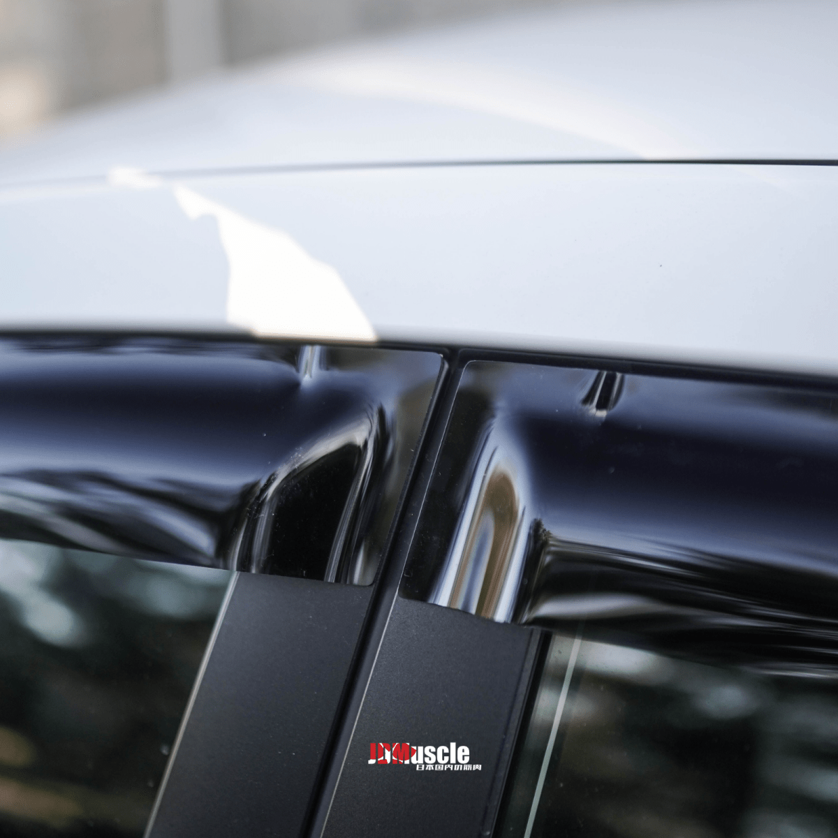 JDMuscle [22-26 WRX] V2 Rain Guards / Window Visors - Graveyard Performance