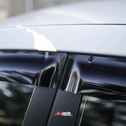 JDMuscle [22-26 WRX] V2 Rain Guards / Window Visors - Graveyard Performance