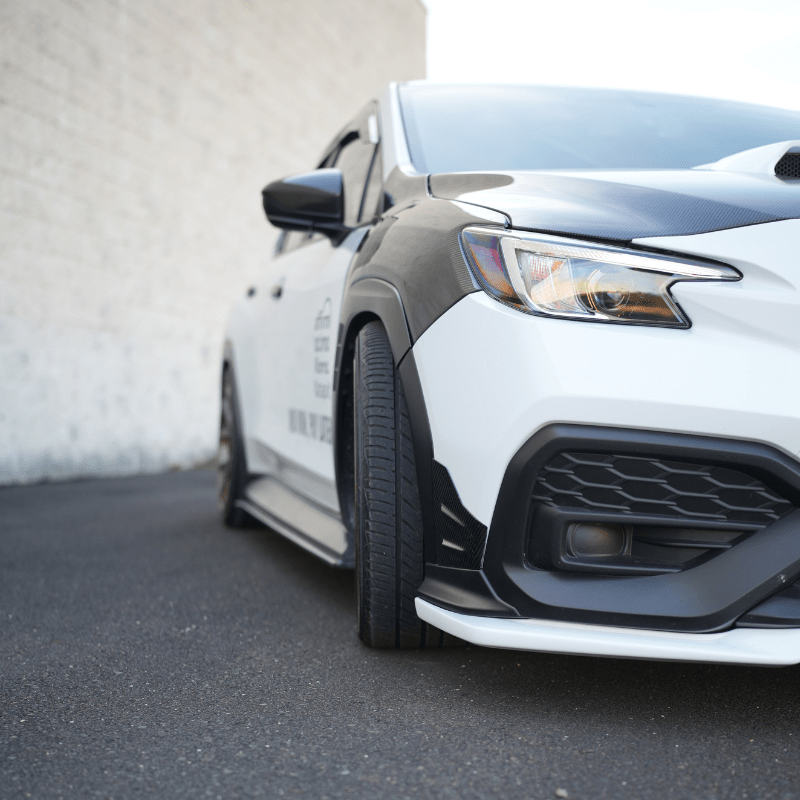 JDMuscle [22-26 WRX] V3 Carbon Fiber Canards - Graveyard Performance