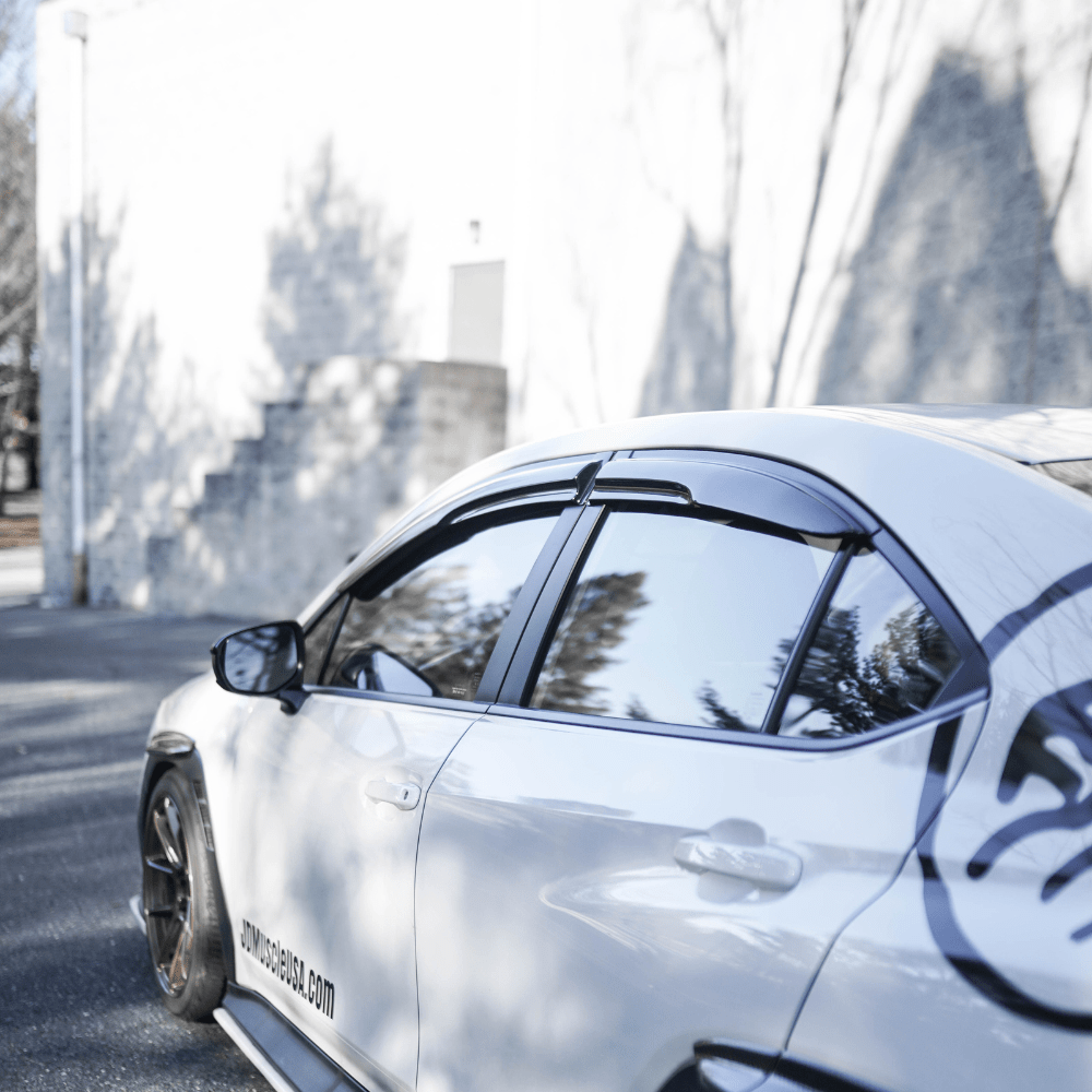 JDMuscle [22-26 WRX] V3 Rain Guards / Window Visors - Graveyard Performance