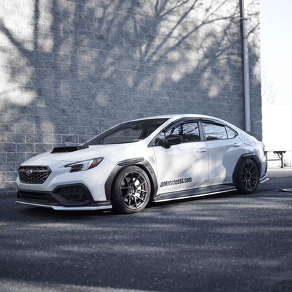 JDMuscle [22-26 WRX] V3 Rain Guards / Window Visors - Graveyard Performance