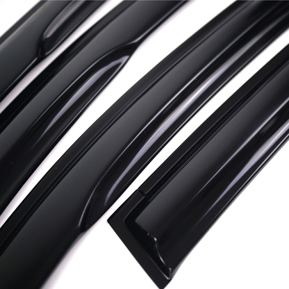 JDMuscle [22-26 WRX] V3 Rain Guards / Window Visors - Graveyard Performance