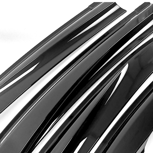 JDMuscle [22-26 WRX] V4 Rain Guards / Window Visor-Plastic/Carbon - Graveyard Performance