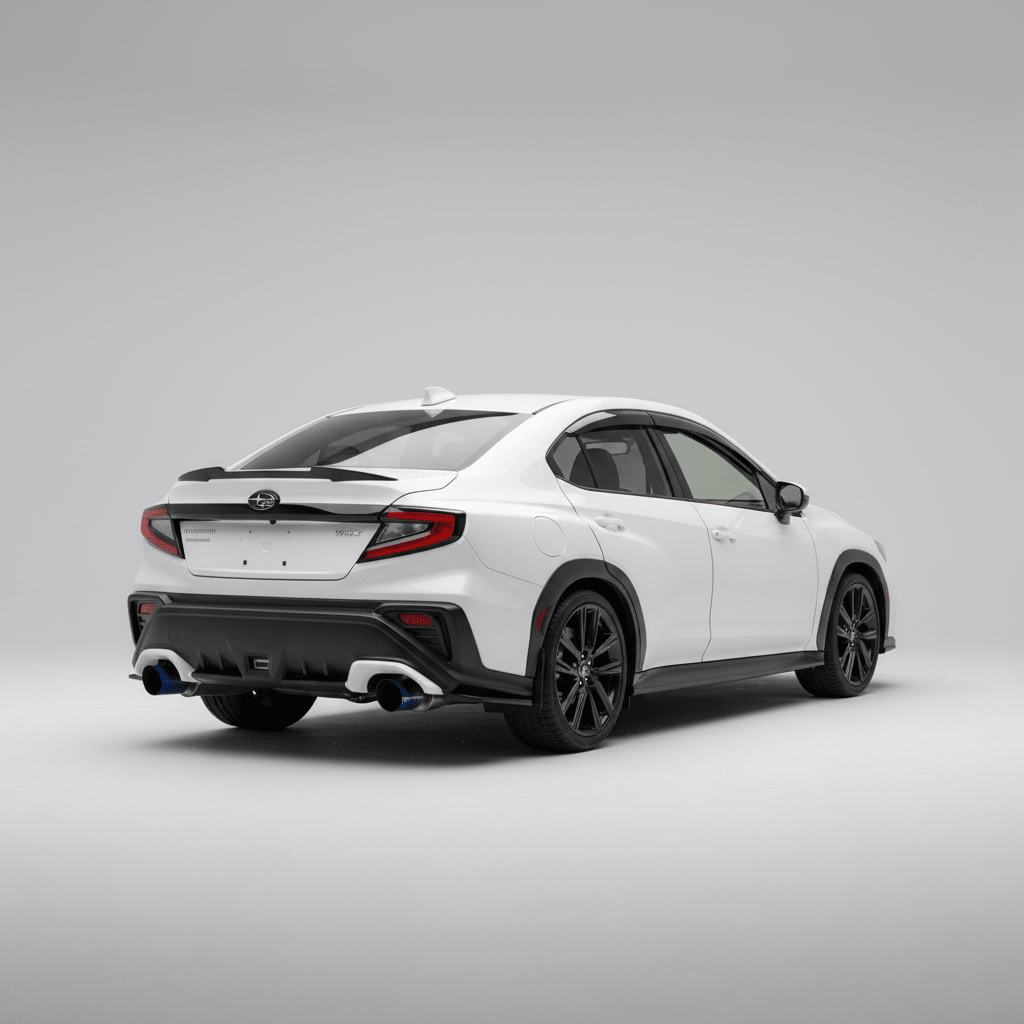 JDMuscle [22-26 WRX] Vacumm-Infused V6 Carbon Fiber Duck Bill Spoiler