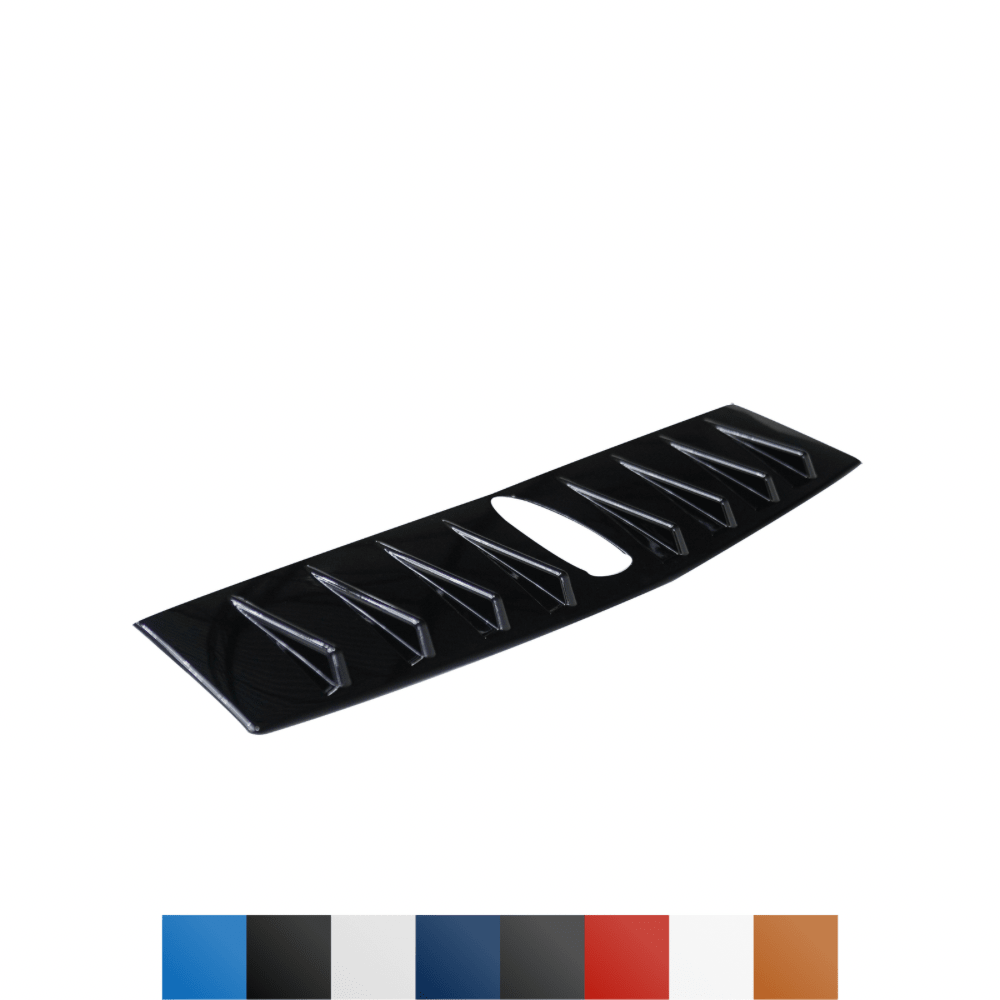 JDMuscle [22-26 WRX] Vortex Generator V1 Paint Matched / Gloss Black / ABS - Graveyard Performance