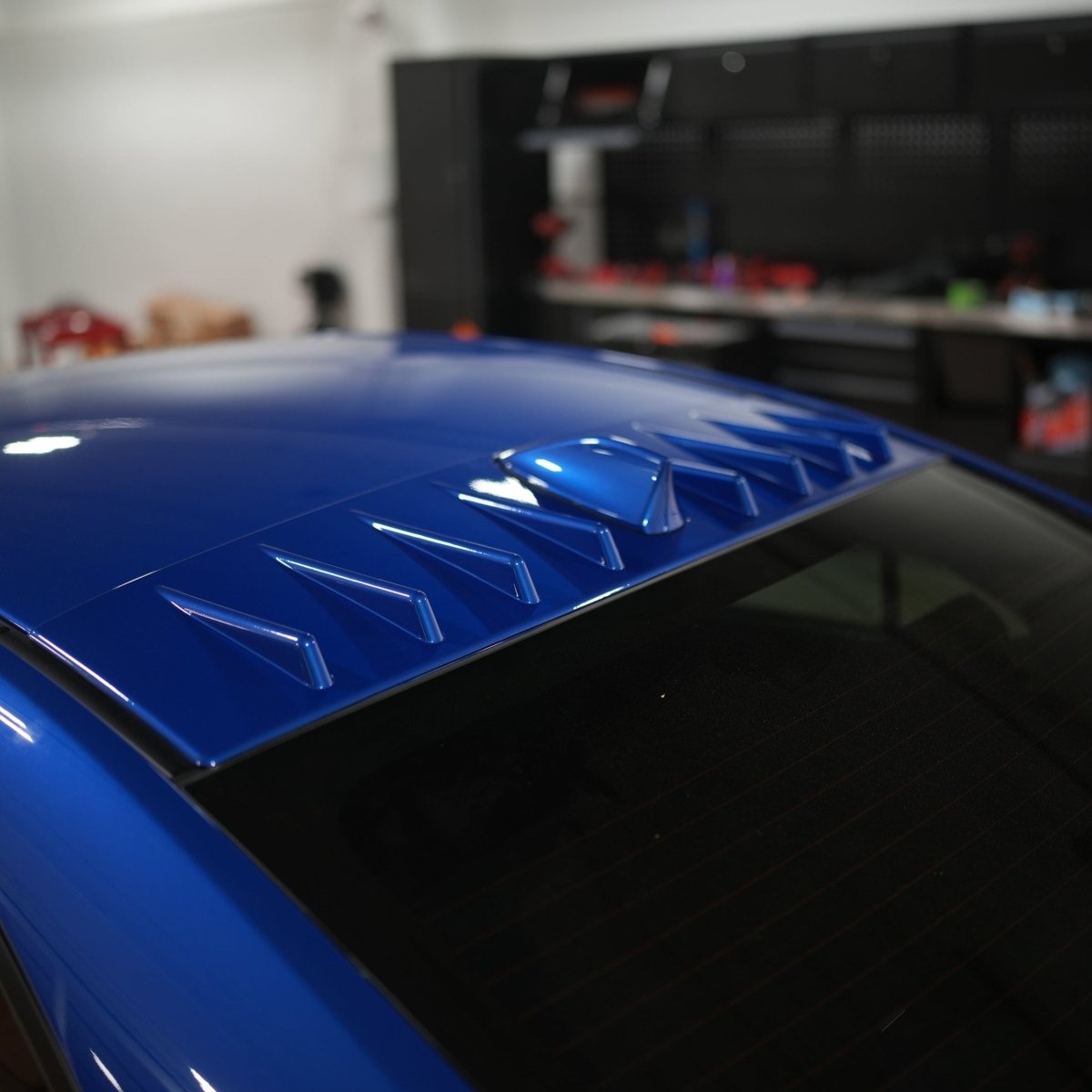 JDMuscle [22-26 WRX] Vortex Generator V1 Paint Matched / Gloss Black / ABS - Graveyard Performance