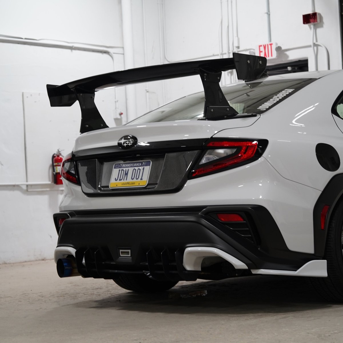 JDMuscle [22-26 WRX] VS2 Style Full Carbon Fiber GT Wing - Graveyard Performance